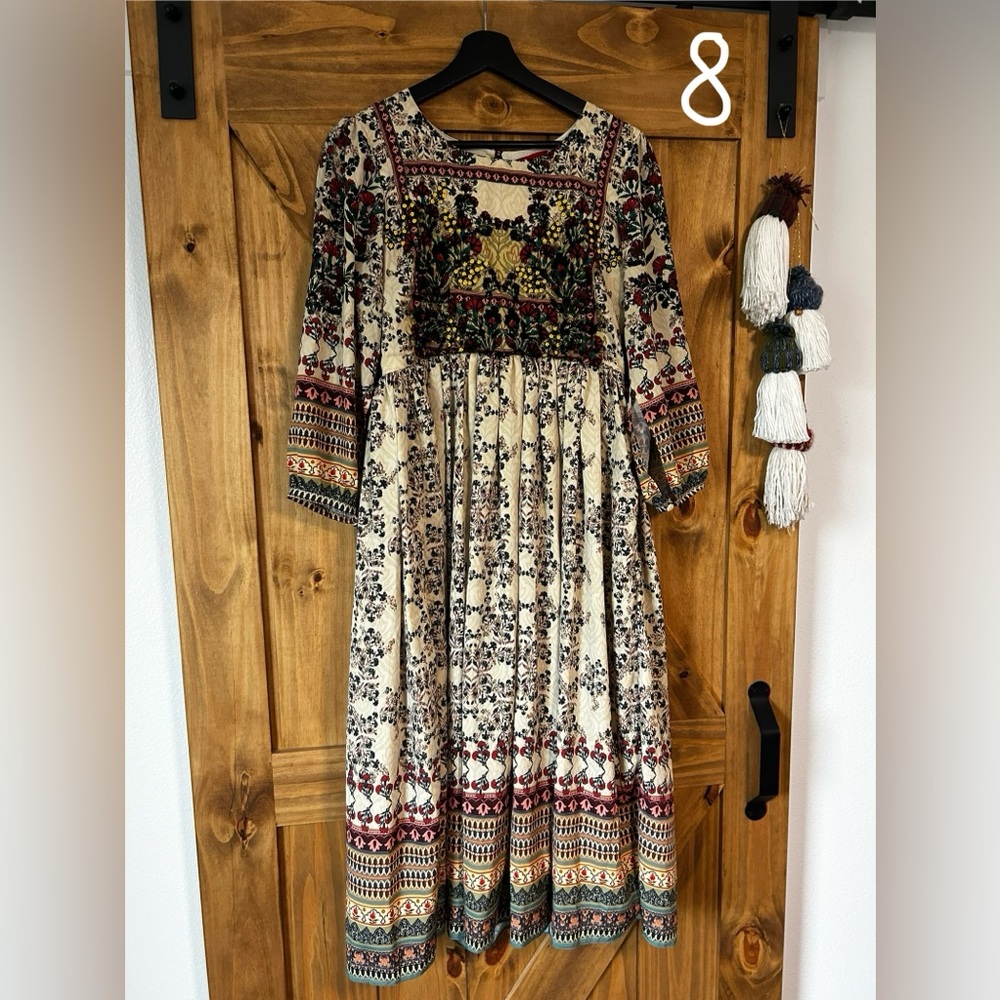 Floral Multi Colored Dress - Picture 1 of 3